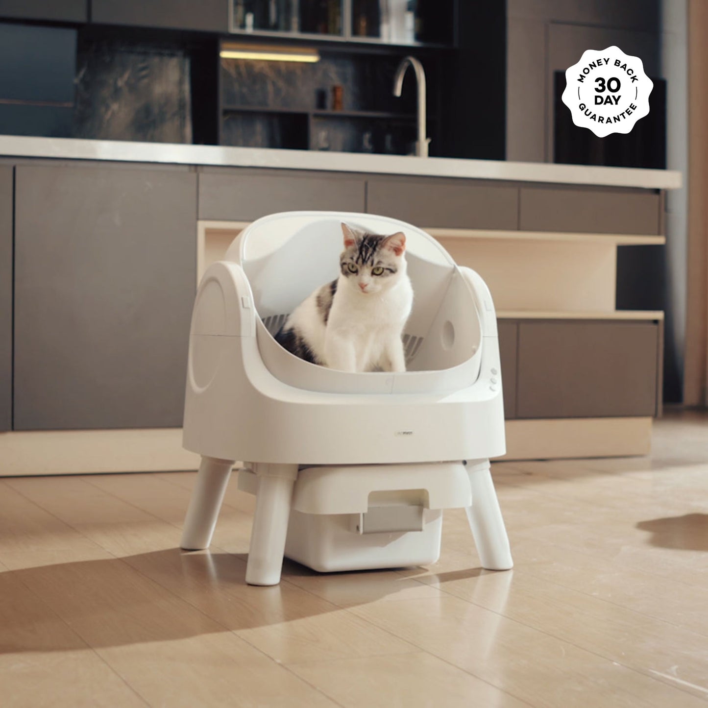 PawPivot AutoScoop Pro – Smart Self Cleaning Litter Box